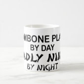 Trombone tödliches Ninja bis zum Nacht Kaffeetasse (Mittel)