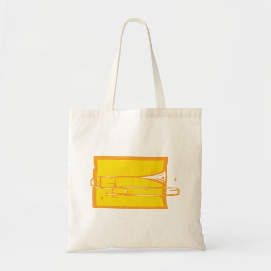 Trombone Tote Bag Tragetasche (Vorne)