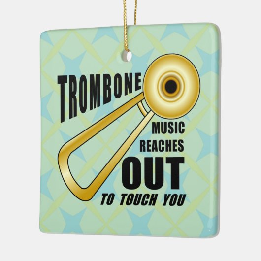 Trombone-Touch Keramikornament (Links)