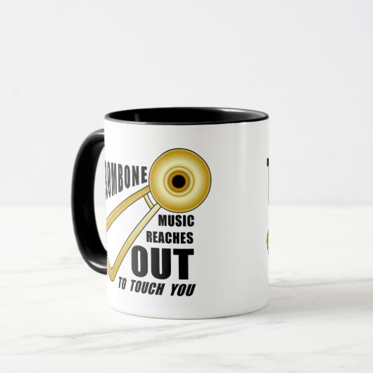 Trombone-Touch Tasse (Vorderseite Links)