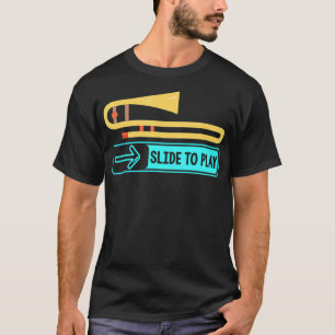 Trombone-Trombone-Schnürsenkel T-Shirt
