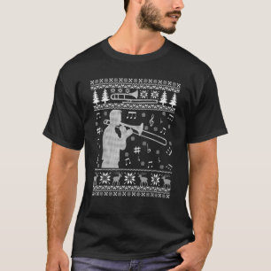 Trombone Ugge Weihnachts-Shirt Funny Band T Shirt