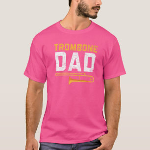 Trombone-Vater Musiker-Väter D T-Shirt