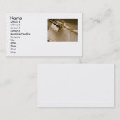 Trombone-Visitenkarte Visitenkarte (Vorne/Hinten)