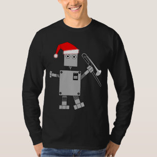 Trombone-Weihnachtsmannmütze T-Shirt