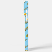 Trombone-Zeichnend Case-Mate iPhone Hülle (Rückseite / Links)