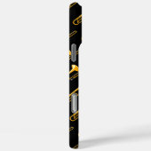 Trombone-Zeichnend Case-Mate iPhone Hülle (Rückseite / Rechts)