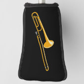 Trombone-Zeichnend Golf Headcover (Rotieren 90)