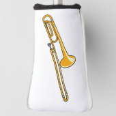 Trombone-Zeichnend Golf Headcover (Rotieren 90)