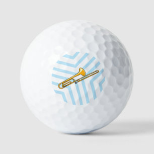 Trombone-Zeichnend Golfball