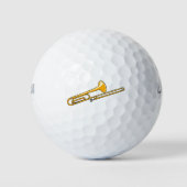 Trombone-Zeichnend Golfball (Vorderseite)