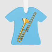 Trombone-Zeichnend Ornament (Rückseite)