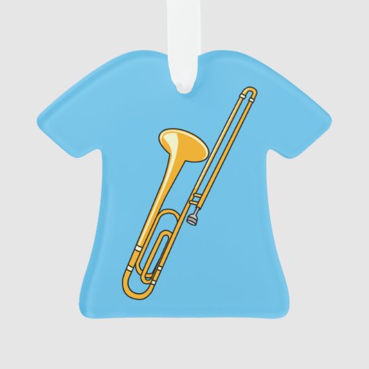 Trombone-Zeichnend Ornament (Rückseite)