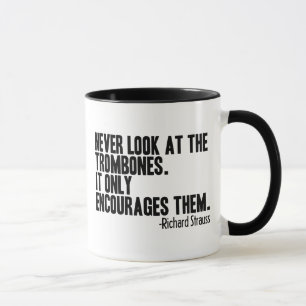 Trombone-Zitat Tasse