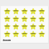 Tromboneaholic Life Star Sticker (Blatt)