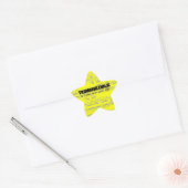 Tromboneaholic Life Star Sticker (Umschlag)