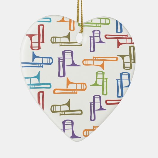 Trombones Keramikornament (Rechts)