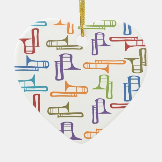 Trombones Keramikornament (Vorne)