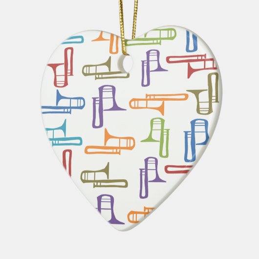 Trombones Keramikornament (Links)