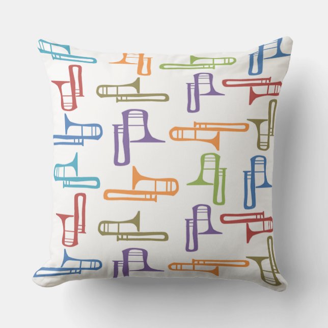 Trombones Kissen (Vorderseite)