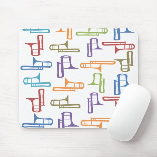 Trombones Mousepad (Mit Mouse)