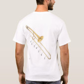 Trombones tun es in sieben verschiedenen T-Shirt (Rückseite)