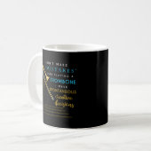Trombonist Jazz Musician Marching Band Trombone Kaffeetasse (Vorderseite Links)
