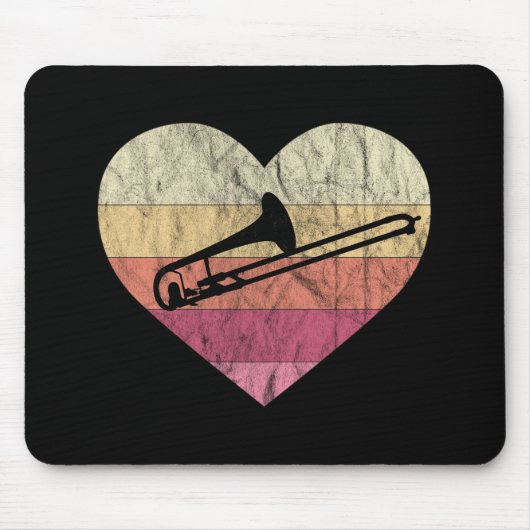 Trombonist-Lieben Mousepad (Vorne)