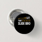 Trombonist Ließ die Band des Bandspielers Button (Vorne & Hinten)