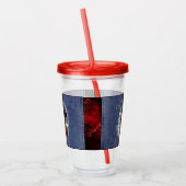 Trommel Acryltrinkbecher (Links)