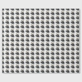 Trommel-Ausrüstungs-Packpapier Geschenkpapier (Flach)