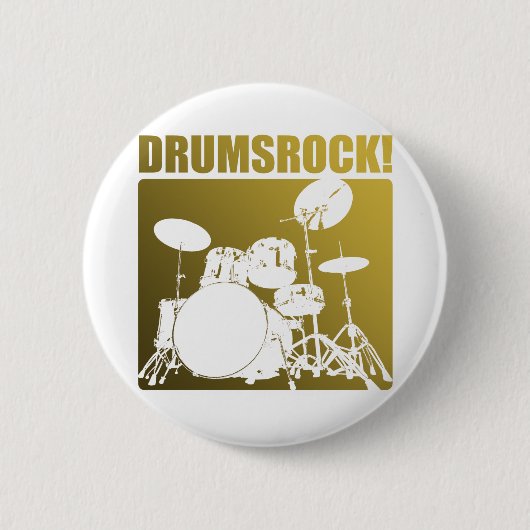 Trommel-Felsen! Button (Vorderseite)