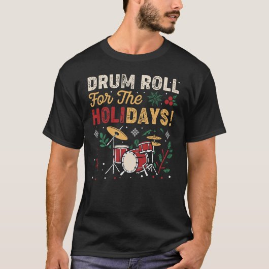 Trommel für den Urlaub - Weihnachtsdummer T-Shirt (Vorderseite)