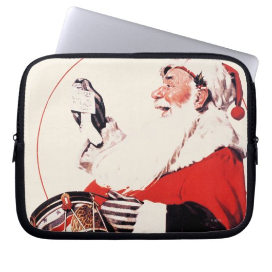 Trommel für Tommy Laptopschutzhülle (Vorderseite)