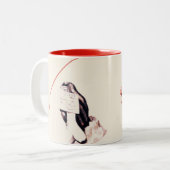 Trommel für Tommy Zweifarbige Tasse (Vorderseite Links)