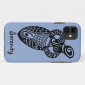 Trommel Göttin v.2 Case-Mate iPhone Hülle (Rückseite (Horizontal))
