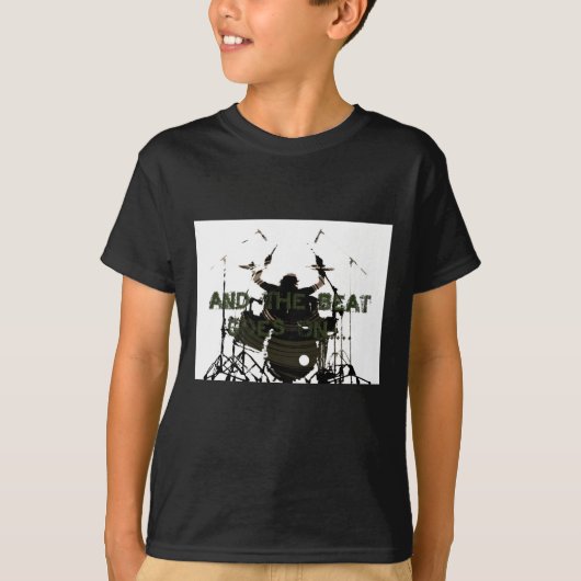 Trommel-Held T-Shirt (Vorderseite)