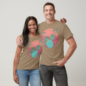 Trommel-Kit-Synthwave-Geschenk T-Shirt (Unisex)