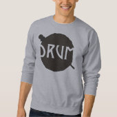 TROMMEL-LEBEN - Wolken Sweatshirt (Vorderseite)