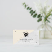 Trommel-Lehrer Visitenkarte (Stehend Vorderseite)