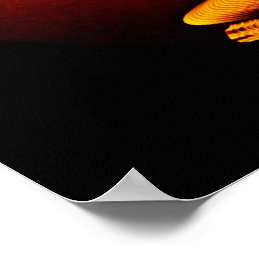 Trommel oder Drummer-Poster Poster (Ecke)