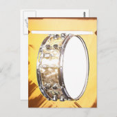 Trommel oder Trommler Postkarte (Vorne/Hinten)