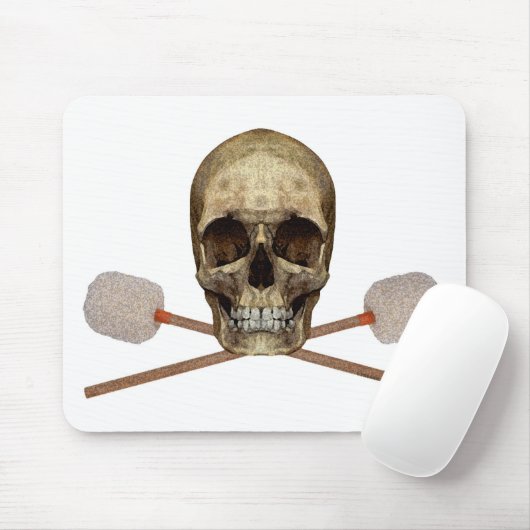 Trommel-Pirat Mousepad (Mit Mouse)