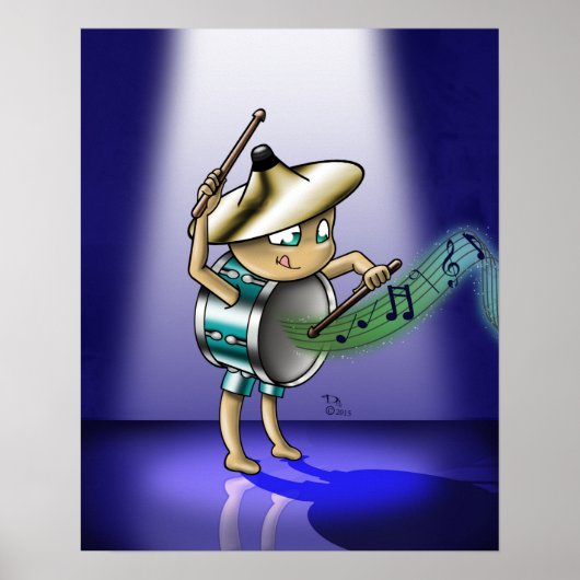 Trommel Poster (Vorne)