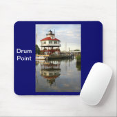 (Trommel-Punkt-Leuchtturm Mousepad (Mit Mouse)