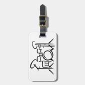 Trommel-Set Gepäckanhänger (Vorderseite vertikal)