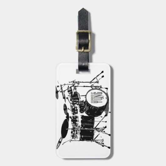 Trommel-Set Gepäckanhänger (Vorderseite vertikal)