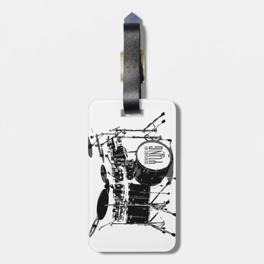 Trommel-Set Gepäckanhänger (Rückseite vertikal)