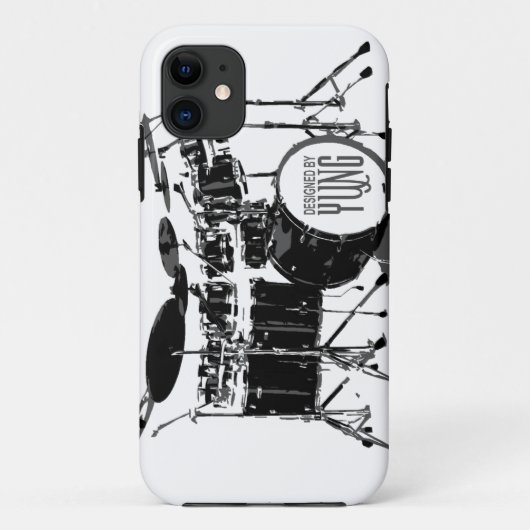 Trommel-Set-Handyhülle Case-Mate iPhone Hülle (Rückseite)