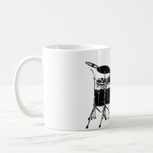 Trommel-Set Kaffeetasse (Links)